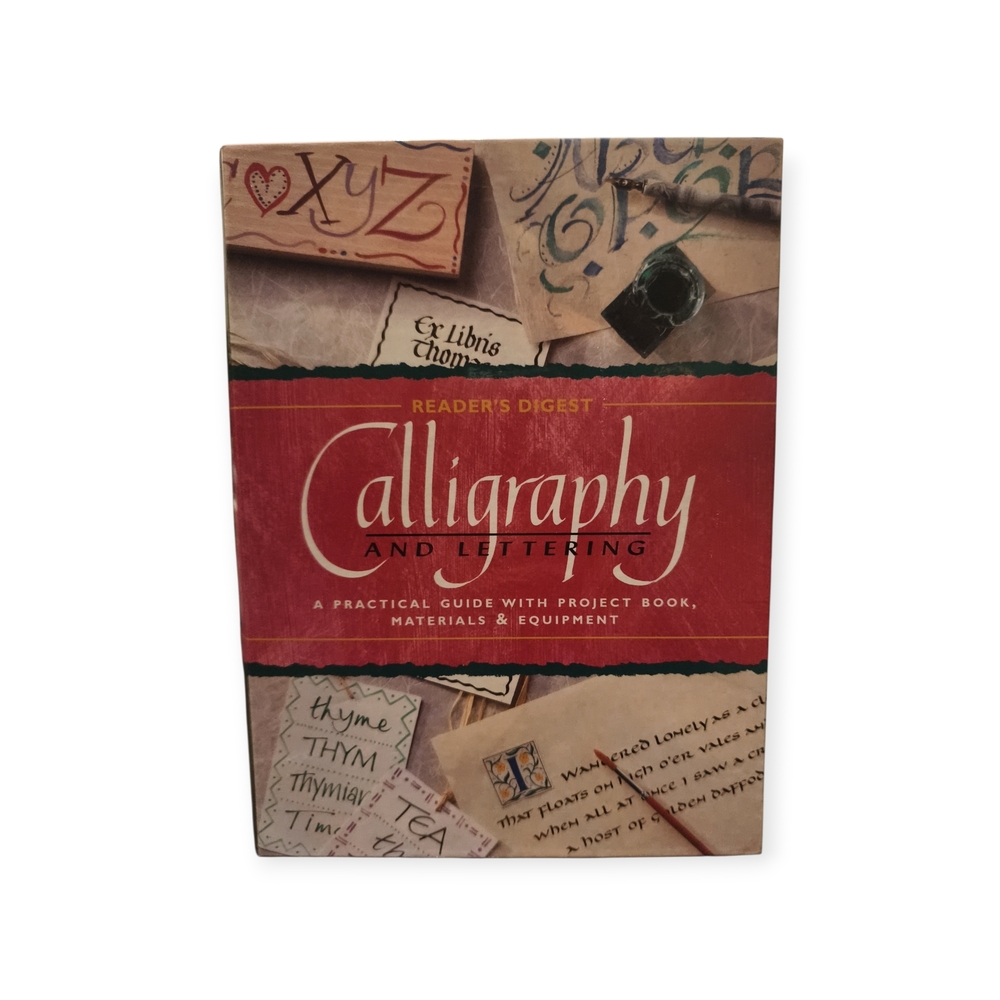 Reader’s Digest Calligraphy & Lettering Deluxe Kit Discontinued Complete Set New